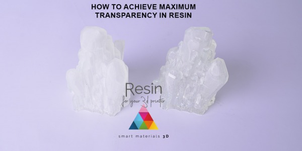 How to achieve maximum transparency in resin